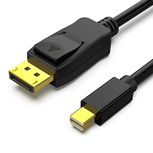 BENFEI Mini DisplayPort auf DisplayPort Kabel 4,5 Meter, Mini DP auf DisplayPort Kabel (4K@60Hz und 2K@144Hz) für Monitor,Gaming Grafikkarte von BENFEI