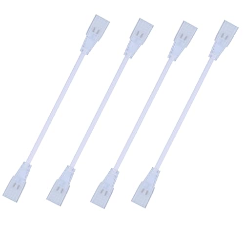 BENLUN 4 Pack COB LED Steckverbinder nur für 220V 10MM X 6MM COB LED Streifen von BENLUN