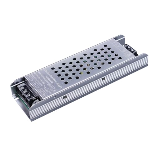 BENLUN Konstantspannung LED Trafo 12V Dimmbar, LED Netzteil 16,7A 200W, Treiber AC 230V auf DC 12V, 5 in 1 Dimmen, Doppelseitiges Triac Dimmen, LED Driver IP20 für Streifen BENLUN Konstantspannung LED Trafo 12V Dimmbar, LED Netzteil 16,7A 200W, Treiber AC 230V auf DC 12V, 5 in 1 Dimmen, Doppelseitiges Triac Dimmen, LED Driver IP20 für Streifen von BENLUN