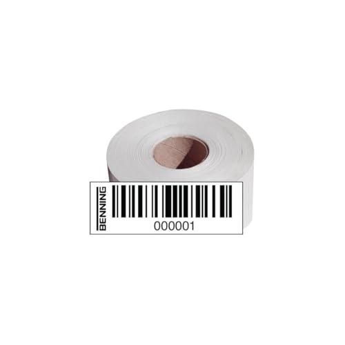 BENNING Barcodeetiketten/barcode labels Nr. 4001 756305 von BENNING