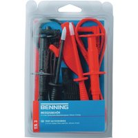 BENNING Messleitungssatz TA 3 044126 8-tlg.Messspitzen-Ø 4mm L.1000mm von BENNING