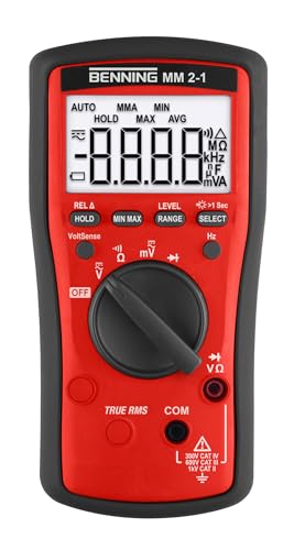 Benning MM 2-1 TRUE-RMS Digital-Multimeter (044691) von BENNING