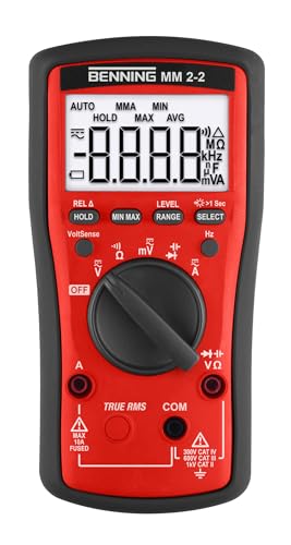 Benning MM 2-2 TRUE-RMS Digital-Multimeter (044692) von BENNING