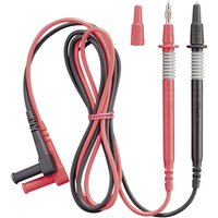 Benning - 044145 Sicherheits-Messleitungs-Set Lamellenstecker 4 mm Prüfspitze 1.00 m Schwarz, Rot 1 St Benning - 044145 Sicherheits-Messleitungs-Set Lamellenstecker 4 mm Prüfspitze 1.00 m Schwarz, Rot 1 St von BENNING