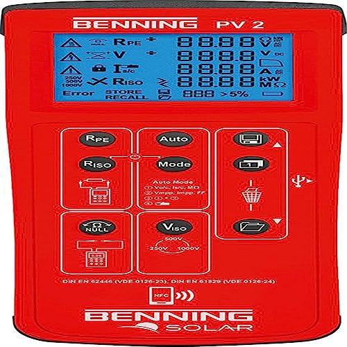 Benning PV 2 Installationstester kalibriert (ISO) von BENNING