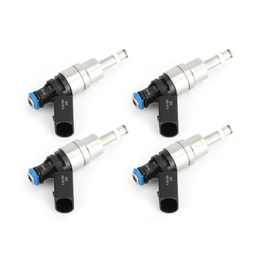 BENSIL Kraftstoffeinspritzdüse 06F906036A 0261500020 Kraftstoff Injektor Düse Für A-UDI A3 TT A4 Für Quattro 2005 2006 2007 2008 2009 2010 (Color : 4 STÜCK) von BENSIL