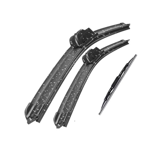 BENSIL Wischerblätter-Kit Vorne Hinten Wischerblätter Set Kit Für Chrysler PT Für Cruiser 2000-2007 2008 2009 2010 Windschutzscheibe Windschutzscheibe Fenster 21 "+20" + 16" von BENSIL