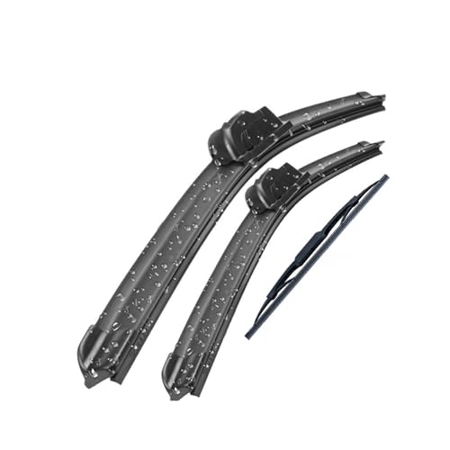 BENSIL Wischerblätter-Kit Vorne Hinten Wischerblätter Set Kit Windschutzscheibe Windschutzscheibe Fenster 20"+20"+14" Für SsangYong Für Rexton MK1 2002-2017 von BENSIL