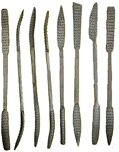 BENSON 8x Raspelfeilen-Set für Holz, Specksteinfeilen, Raspeln von XGAGHB