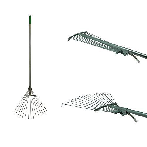 BENSON Fächerbesen 115-155cm Laubbesen Gartenrechen Gartenbesen Laubrechen Gartenwerkzeug mit verstellbarem Stiel BENSON Fächerbesen 115-155cm Laubbesen Gartenrechen Gartenbesen Laubrechen Gartenwerkzeug mit verstellbarem Stiel von Benson Tools