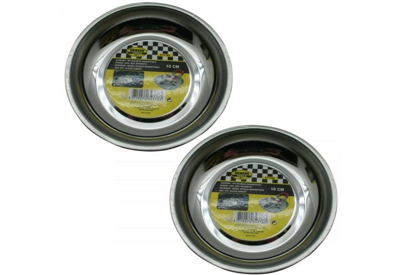 BENSON Schrauben-Set 2x Schraubenschale Magnetschale Magnetteller, (2 St), Magnetisch, Nagelschale, Haftschale von BENSON