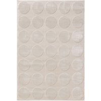 Basic Teppich Claire - Creme 240x340 cm - Minimalistischer Wohnzimmerteppich im Geometrischen Retro-Stil - Pflegeleicht - Fußbodenheizung Geeignet Basic Teppich Claire - Creme 240x340 cm - Minimalistischer Wohnzimmerteppich im Geometrischen Retro-Stil - Pflegeleicht - Fußbodenheizung Geeignet von BENUTA