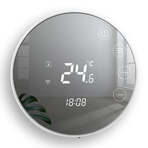 Beok Smart fußbodenheizung Thermostat, Programmierbare WiFi Thermostate für unterFußboden Elektrische Heizungen Ausrüstung,Kompatibel mit Tuya Smart Life/Google Home/Alexa Echo,TGR86WIFI-EP Beok Smart fußbodenheizung Thermostat, Programmierbare WiFi Thermostate für unterFußboden Elektrische Heizungen Ausrüstung,Kompatibel mit Tuya Smart Life/Google Home/Alexa Echo,TGR86WIFI-EP von BEOK CONTROLS