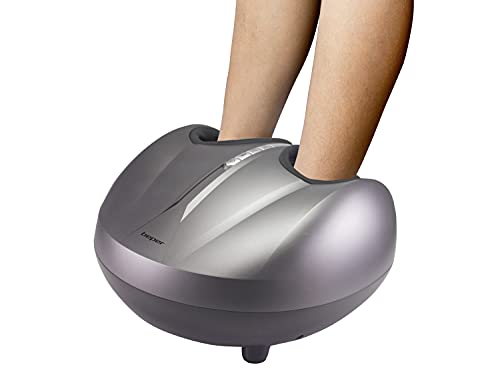 BEPER Multifunktions-Fußmassagegerät, ABS, Grau/Schwarz, Medium von BEPER