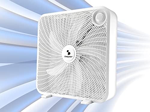 BEPER P206VEN550 Box Ventilator 50 cm - Box Fan, Konzipiert für Große Umgebungen von BEPER