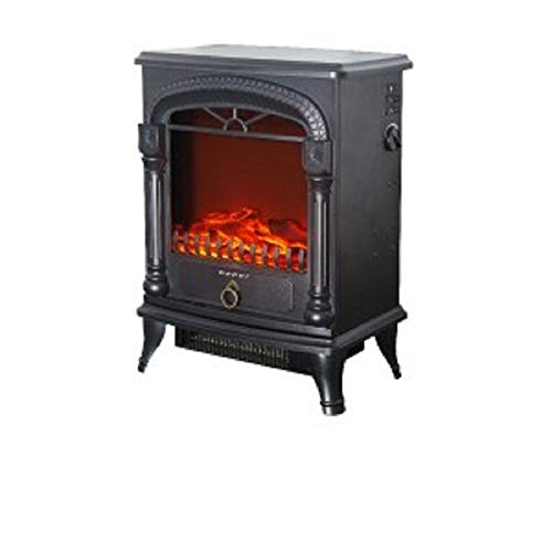 BEPER RI.504 Elektrokamin mit LED-Flamme und Energiesparmodus - Bodenstehender Elektrokaminofen mit 2 einstellbaren Heizstufen, Schwarz BEPER RI.504 Elektrokamin mit LED-Flamme und Energiesparmodus - Bodenstehender Elektrokaminofen mit 2 einstellbaren Heizstufen, Schwarz von BEPER