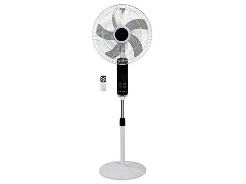 BEPER VE.112 Standventilator Touch Screen - Ventilator mit Fernbedienung, 55 W, 45 cm von BEPER