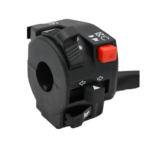 lenkschalter motorrad controller Für HON&DA Suzuki Kawasaki Motorrad ATV Licht Taste Weit Nahe Lichtschalter Hupe Blinker Elektrische Startschalter von BEPHON