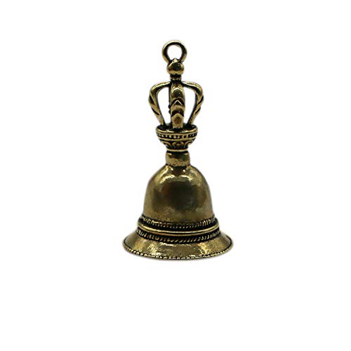 Feng Shui Glocken Glocke Klangspiel Buddhistische Glöckchen Nepal Vajra Glocke Und Stößel Jiugu Bell Handgemachte Boutique Bell Hacke Tibetisch-Buddhistisches Ritualobjekt Tantra Vajra Glocke von BEPM