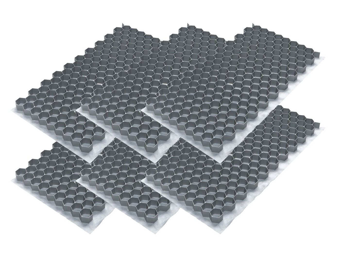 BERA BV Bodenschutzvlies Gravel Fix Smart Grau 764x392x32mm Kiesstabilisierung 6er Pack, (6-St) von BERA BV