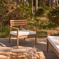 Gartensessel aus massivem Teakholz von BERAH GETAH