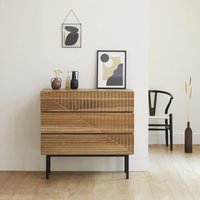 Kommode aus massivem Teakholz 95 cm von BERAH GETAH
