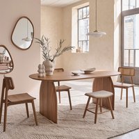 Ovaler Tisch aus massivem Teakholz 6/8 Pers von BERAH GETAH