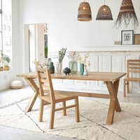 Tisch aus massivem, recyceltem Teakholz 8 Pers. von BERAH GETAH