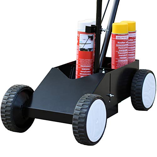 BERASIT Markierungswagen BASIC, Linien-Markiergerät für eine professionelle Bodenmarkierung, geeignet für Markierungssprays, Inhalt: 1 Stück von BERASIT