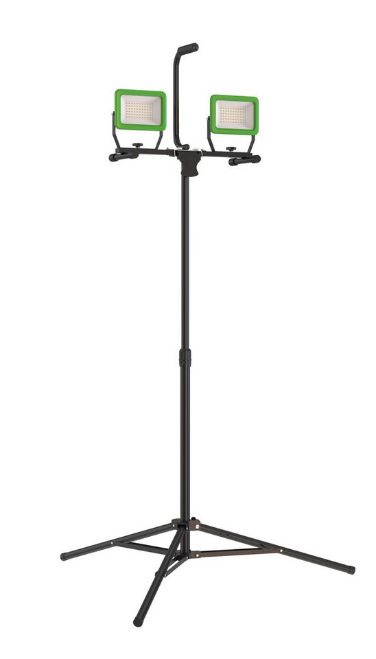BERG TECTOOL Baustrahler LED-STRAHLER BCL TWIN 2 in 1 LED 100 TS 17 [230V-EU] - IP65, LED fest integriert, 6500K von BERG TECTOOL