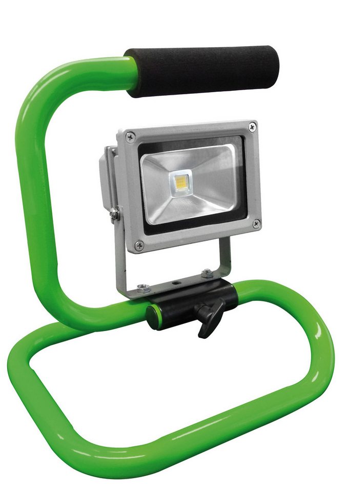 BERG TECTOOL LED Arbeitslicht LED-STRAHLER BCL SUPER LED 10 - IP65 INKL. FUßGESTELL, LED fest integriert von BERG TECTOOL