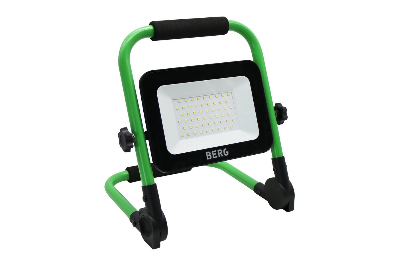 BERG TECTOOL LED Baustrahler LED-STRAHLER BCL FOLD LED 50 [230V-EU] - IP65 inkl. Fußgestell, LED fest integriert, faltbares Fußgestell von BERG TECTOOL