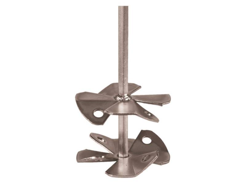 BERG TECTOOL Rührquirl SCHEIBENRÜHRQUIRL SR 120 S - 120X600 HEX10-AUFNAHME, Ø 12,00 mm, (1-St) von BERG TECTOOL