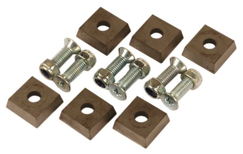 BERG TECTOOL Universalschaber HARTMETALL-WENDEPLATTEN SB (6 STK) Ersatzwendeplatten von BERG TECTOOL