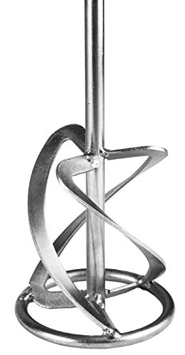 BERG MR LW 140 G Mörtelrührquirl mit linker Wendel, 140x600mm, M14-Aufnahme I Hohe Quatlität I Inkl. Sicherheitsring I I Effizientes Mischen I Für zähe Materialien von BERG