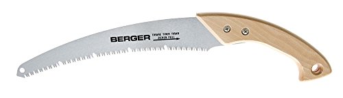 Berger Astsäge 61510 mit Hochleistungs-Sägeblatt mit Räumzähnen, Länge: 33 cm von BERGER-Tools