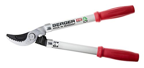 Berger Astschere Bypass Klassik 4195, Länge: 45 cm mit antihaftbeschichteter Klinge und Anschlagdämpfer von BERGER-Tools
