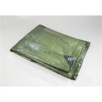 Berger&schröter - Gewebe-Abdeckplane 5 x 6 m 140g/m² grün von BERGER & SCHRÖTER