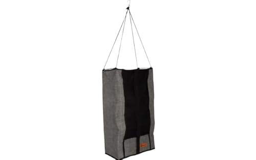 BERGER Milo Maxi Hängeschrank | Hängeaufbewahrung Hängeorganizer Campingschrank für Kleidung Bad Kinderzimmer Wohnwagen | Hängeregal mit 3 Fächer & Insektenschutz | 70x40x20 cm von BERGER