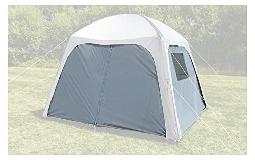 Berger Seitenwand-Set für Pavillon Gazebo Air 4er-Set grün│ Seitenteile mit Fenster und Tür für Partyzelt Pavillon 3x3 m zum Camping │ als Windschutz, Sichtschutz und gegen Sonne von BERGER