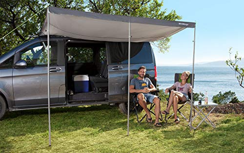 BERGER Ultraleicht Outdoor Tarp Camping Sonnensegel Wohnwagen - Regenschutz und Sonnenschutz Strand oder Garten - Ideal für Campingbus, Wohnwagen, Markise, Keder oder Saugnapf-Montage von BERGER