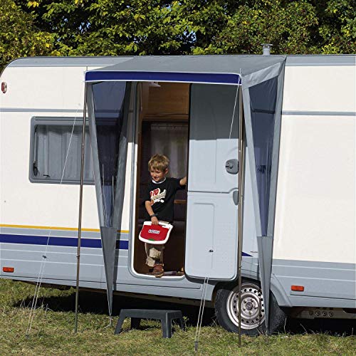 BERGER Vordach Eingangs-Schutzdach für Caravans und Reisemobile, beidseitiger Schutz, 150 x 90 cm von BERGER