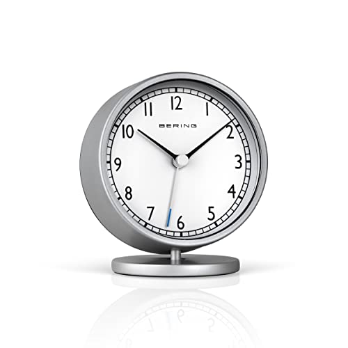 BERING Damen und Herren Alarmclock Quarz Movement - Home Decor Collection mit Kunststoff Glas 90096-245R, Weiß BERING Damen und Herren Alarmclock Quarz Movement - Home Decor Collection mit Kunststoff Glas 90096-245R, Weiß von BERING