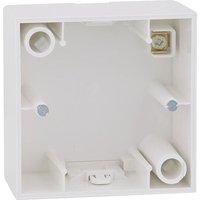 Aufputz-Gehäuse Berker 1fach S.1 polarweiß, glänzend - 76 x 83 x 42 mm von BERKER