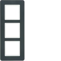 Berker Rahmen 3f. anth/samt 10136186 - 10136186 von BERKER