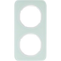 Berker Rahmen Glas/pows 2fach 10122109 - 10122109 von BERKER