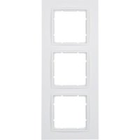 Berker Rahmen pows/matt 3fach 10136919 - 10136919 von BERKER