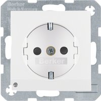 Berker SCHUKO-Steckdose pws/matt LED-Orientierungsl. 41091909 - 41091909 Berker SCHUKO-Steckdose pws/matt LED-Orientierungsl. 41091909 - 41091909 von BERKER