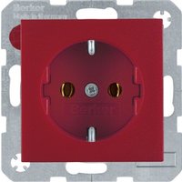 Berker Schuko-Steckdose rt 1-fach 47431912 - 47431912 von BERKER