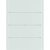 Berker Tastsensor 4fach Glas polarweiß 75164090 - 75164090 von BERKER